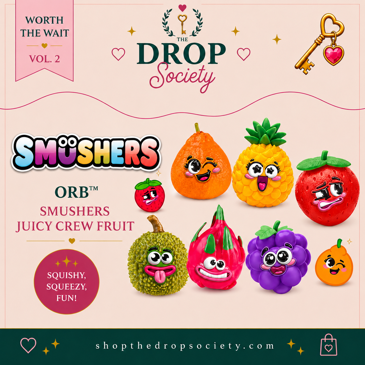 *SOLD OUT* PREORDER:: ORB™ Smushers Juicy Crew Fruit