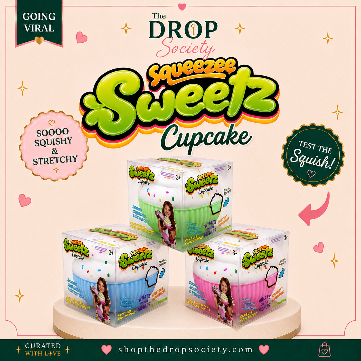 Squeezee Sweetz Cupcake