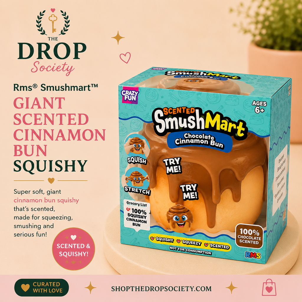 Rms® Smushmart™ Giant Scented Cinnamon Bun Squishy (50% Preorder Deposit)