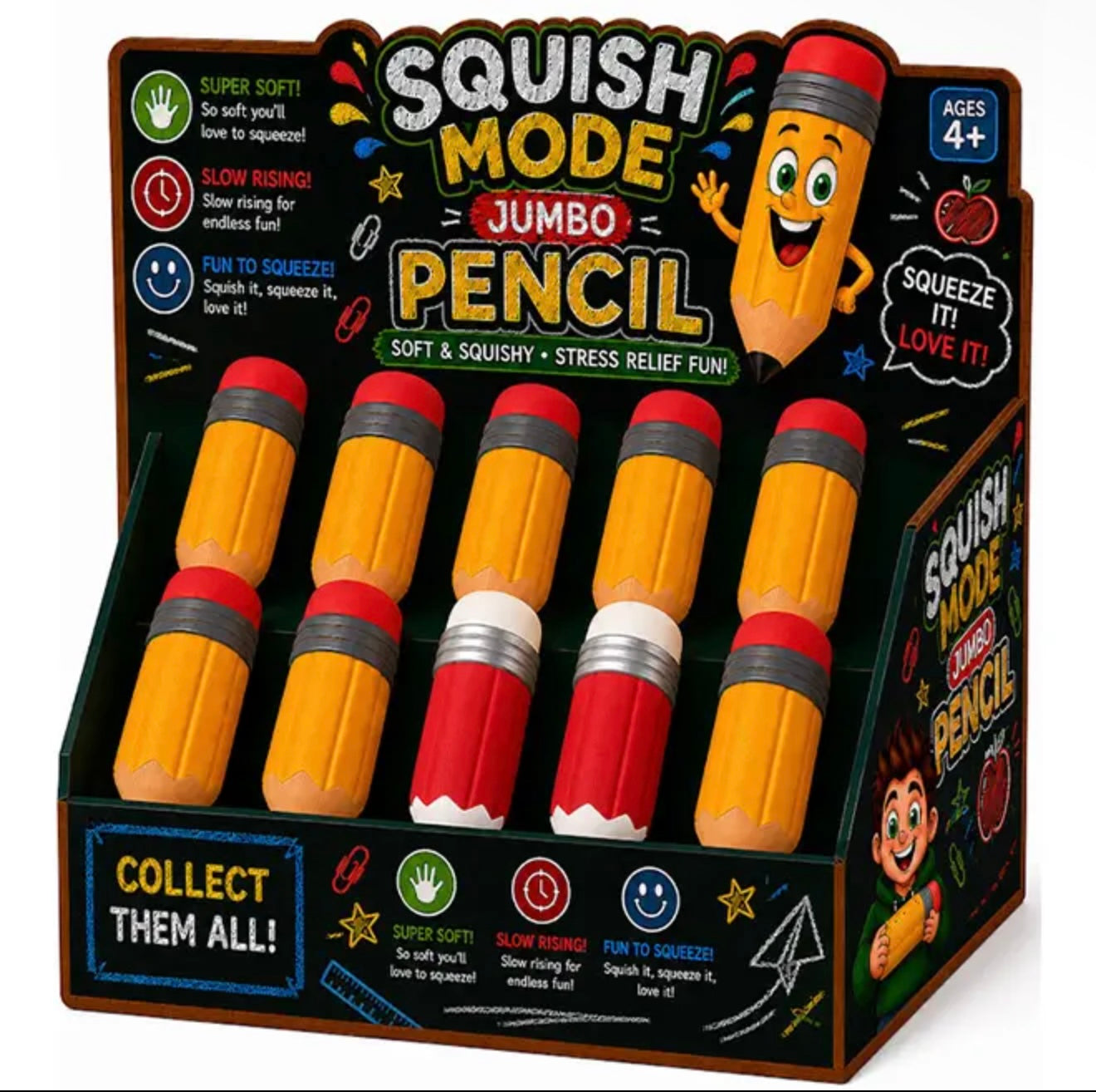 ON APPROACH:: Jumbo Squishy Pencil