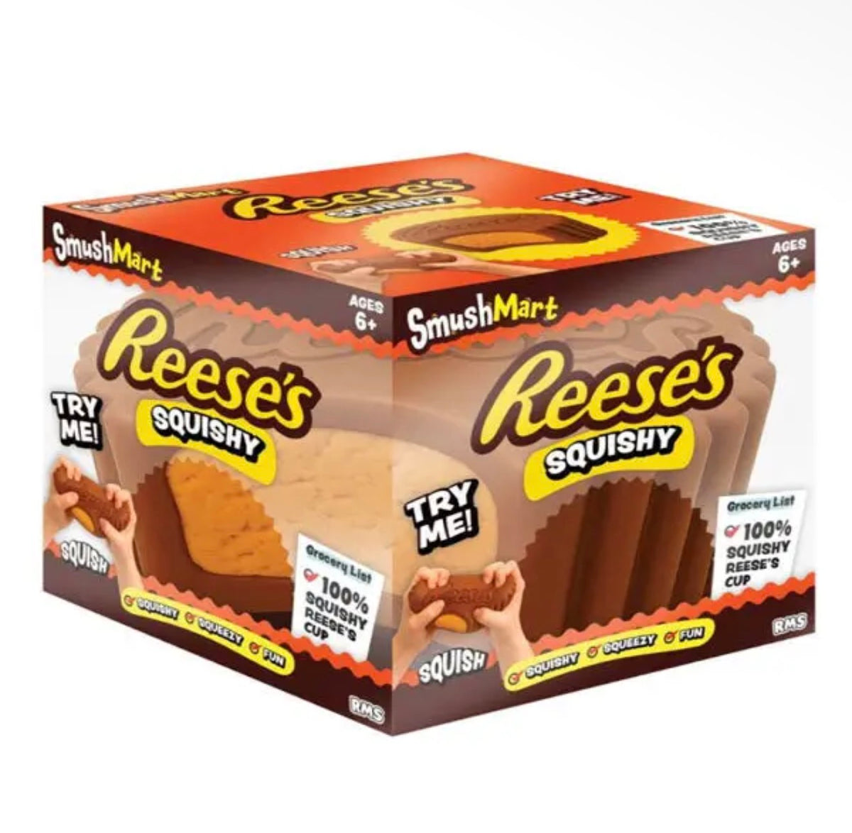 ON APPROACH:: Rms® Smushmart™ Giant Reese's® Pb Cup Squishy