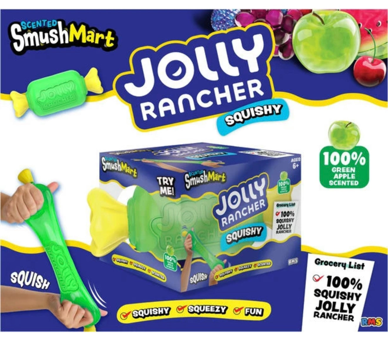 ON APPROACH Vol. 5 | RMS® SmushMart™ JOLLY RANCHER® Jumbo 7” Squishy
