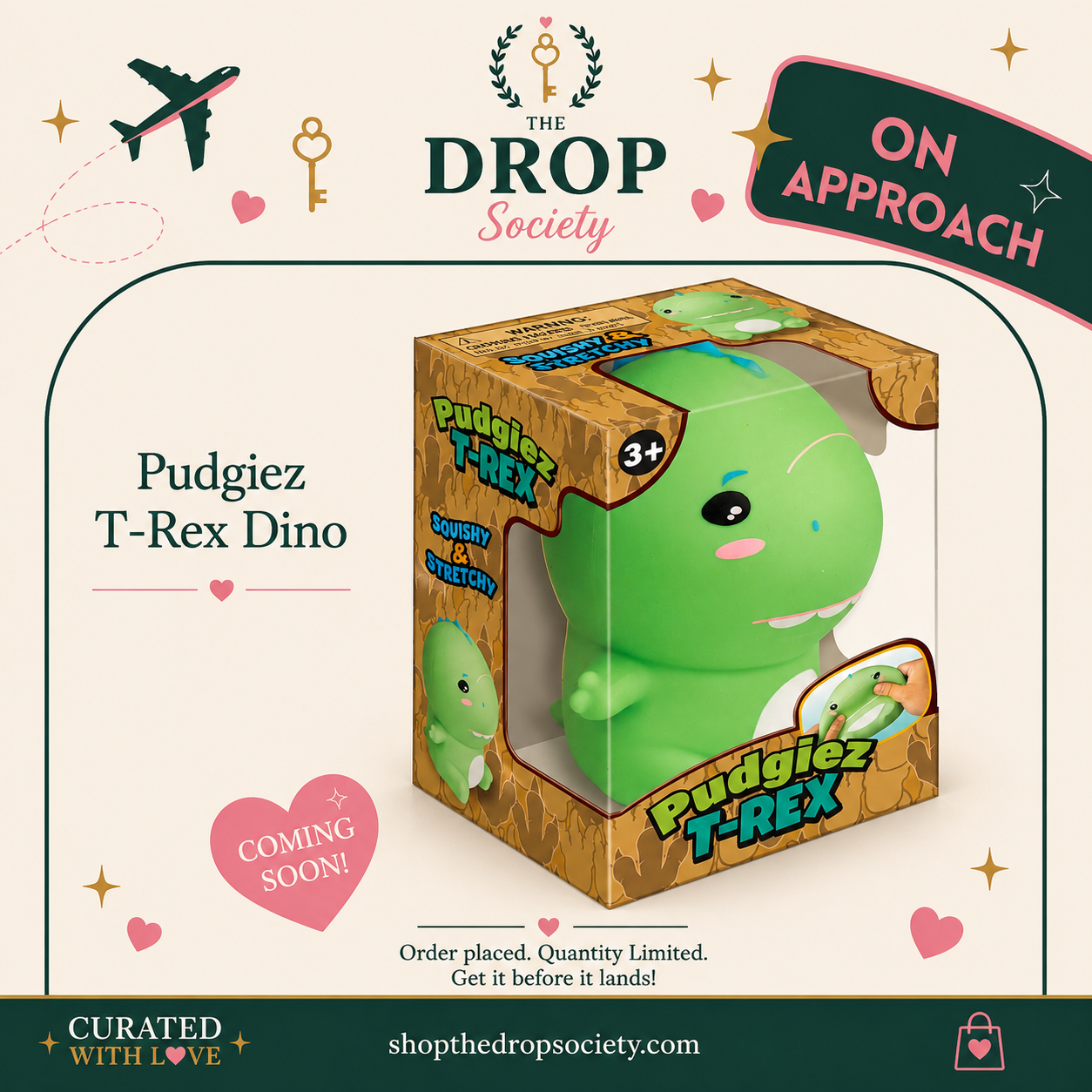 ON APPROACH:: Pudgiez™ T-Rex
