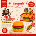 PREORDER:: The Big Squij™ Peel ‘N Stack Burger by KeyCraft®