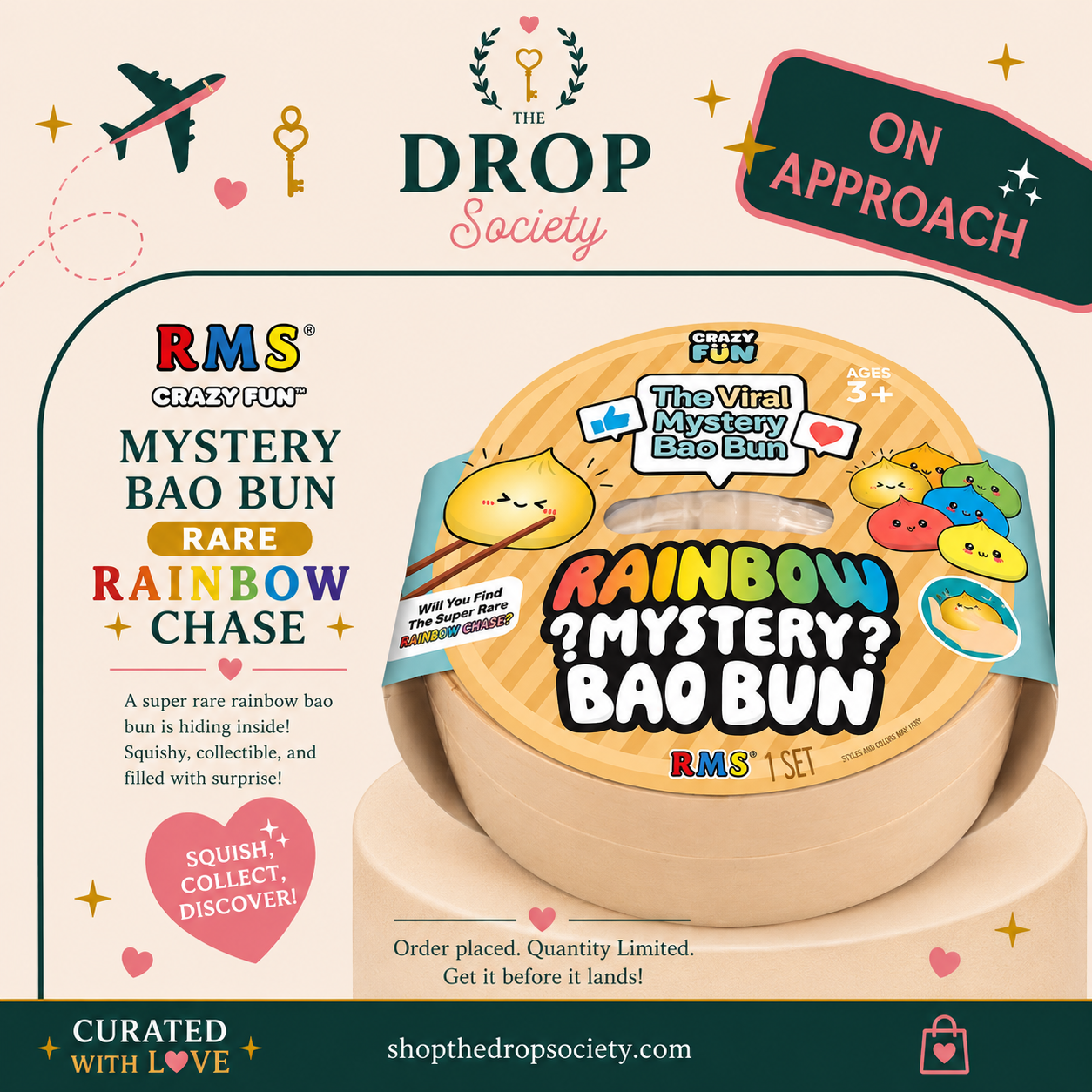ON APPROACH: Rms® Crazy Fun™ Mystery- Rare
Rainbow Chase