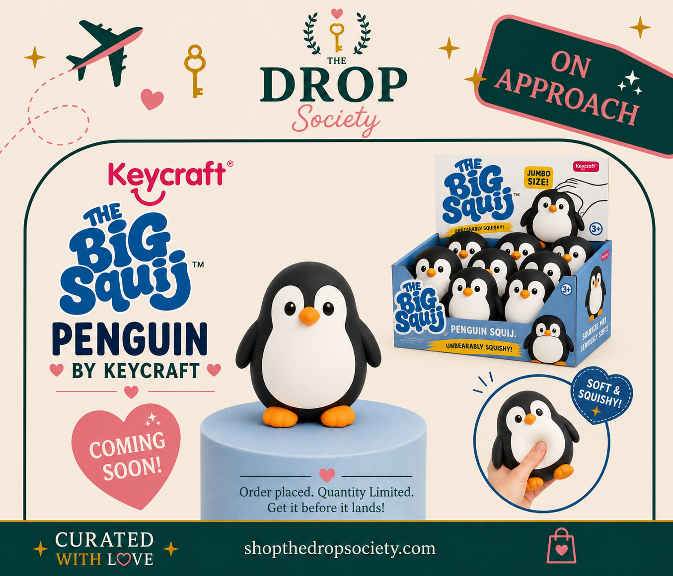ON APPROACH:: The Big Squij™ Penquin by KeyCraft®