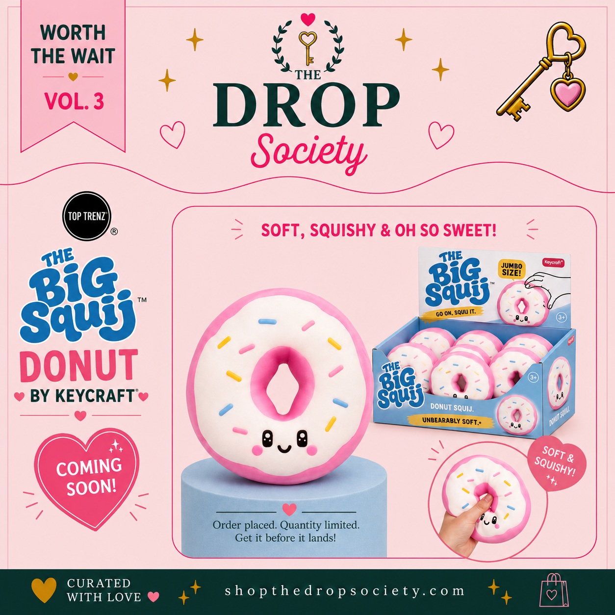 PREORDER:: The Big Squij™ Donut by KeyCraft®