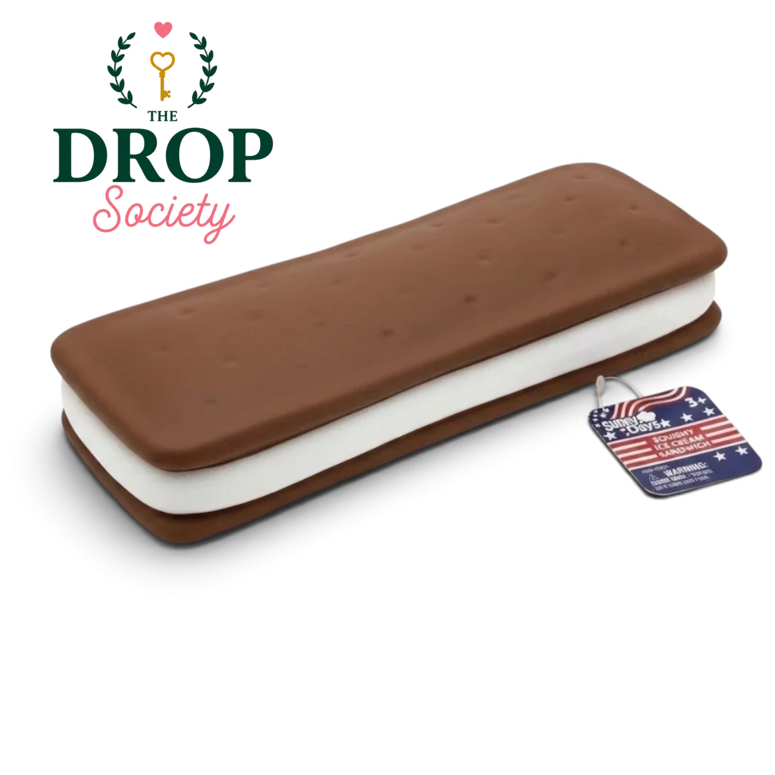 Toymendous™ Jumbo Squishy Ice Cream Sandwich