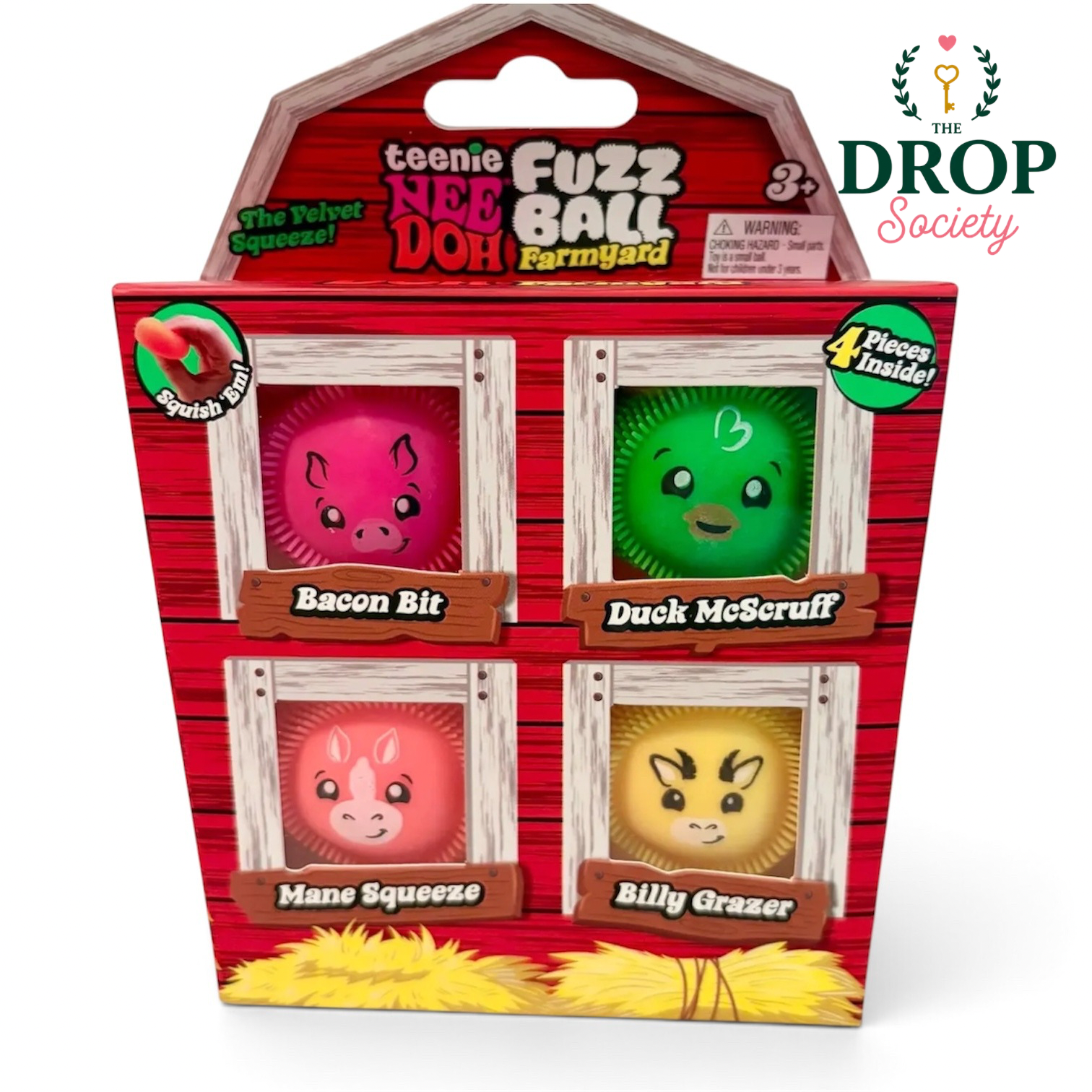 NeeDoh® Teenie Fuzz Ball Farmyard