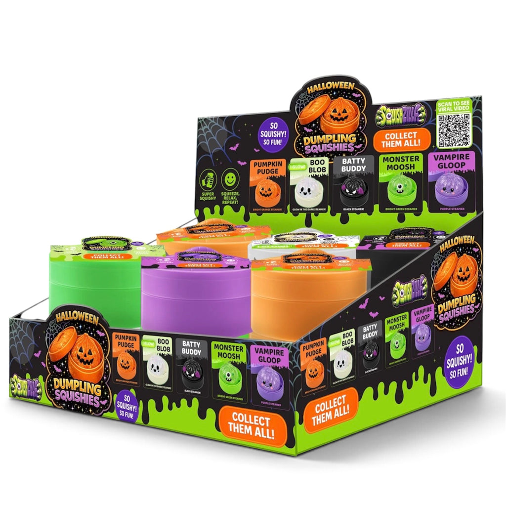 ON APPROACH:: Fun Doh SquishZilla Mystery Halloween Dumplings