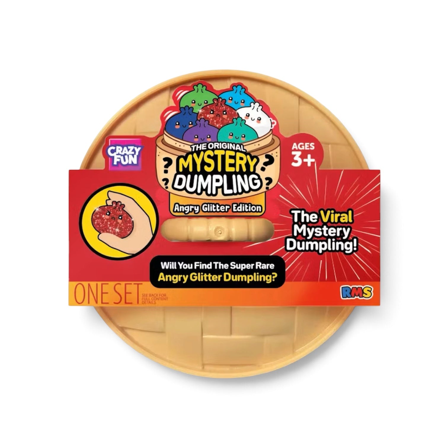 Rms® Crazy Fun™ Angry Glitter Dumpling
