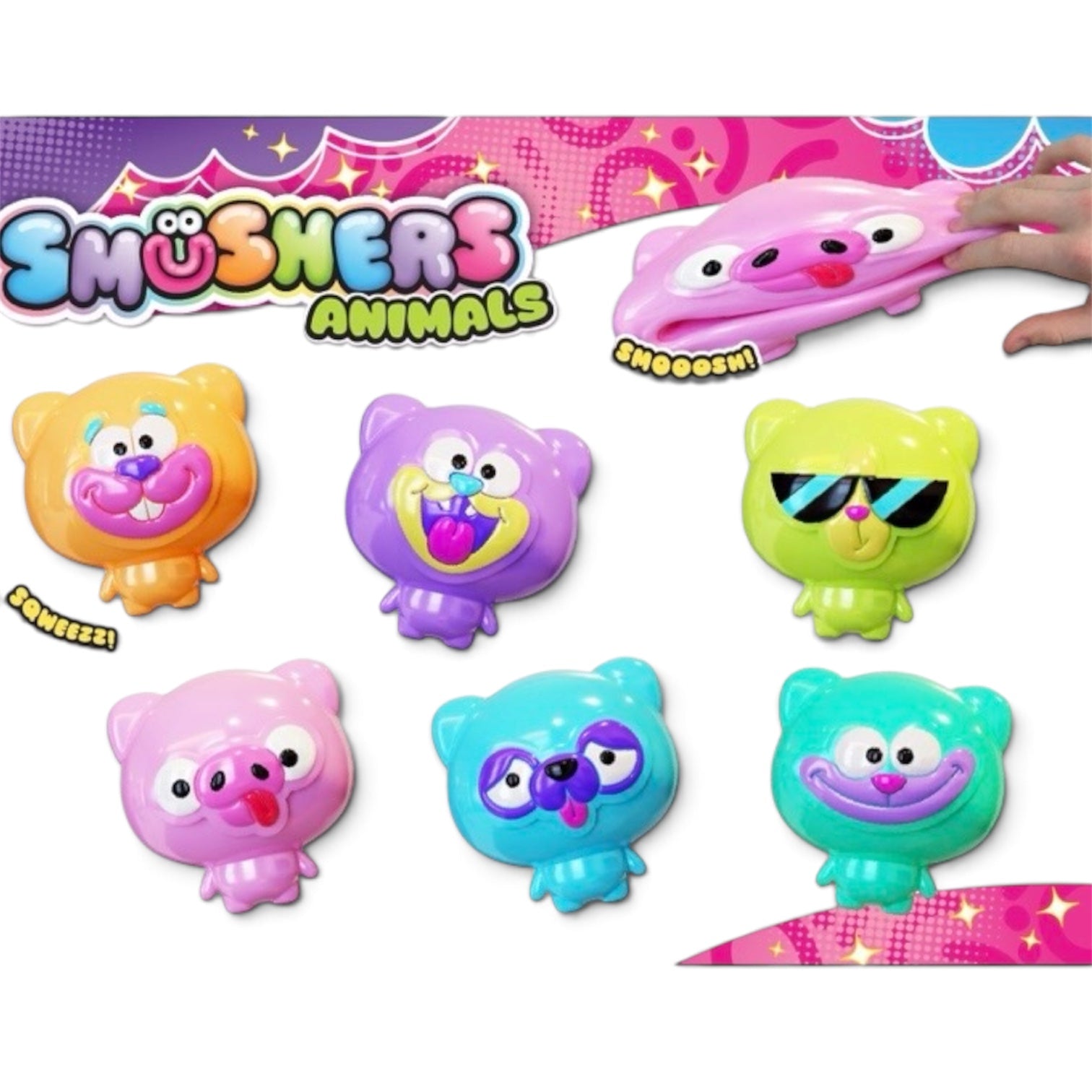 PREORDER:: ORB™ Smushers Wild Bunch Animals