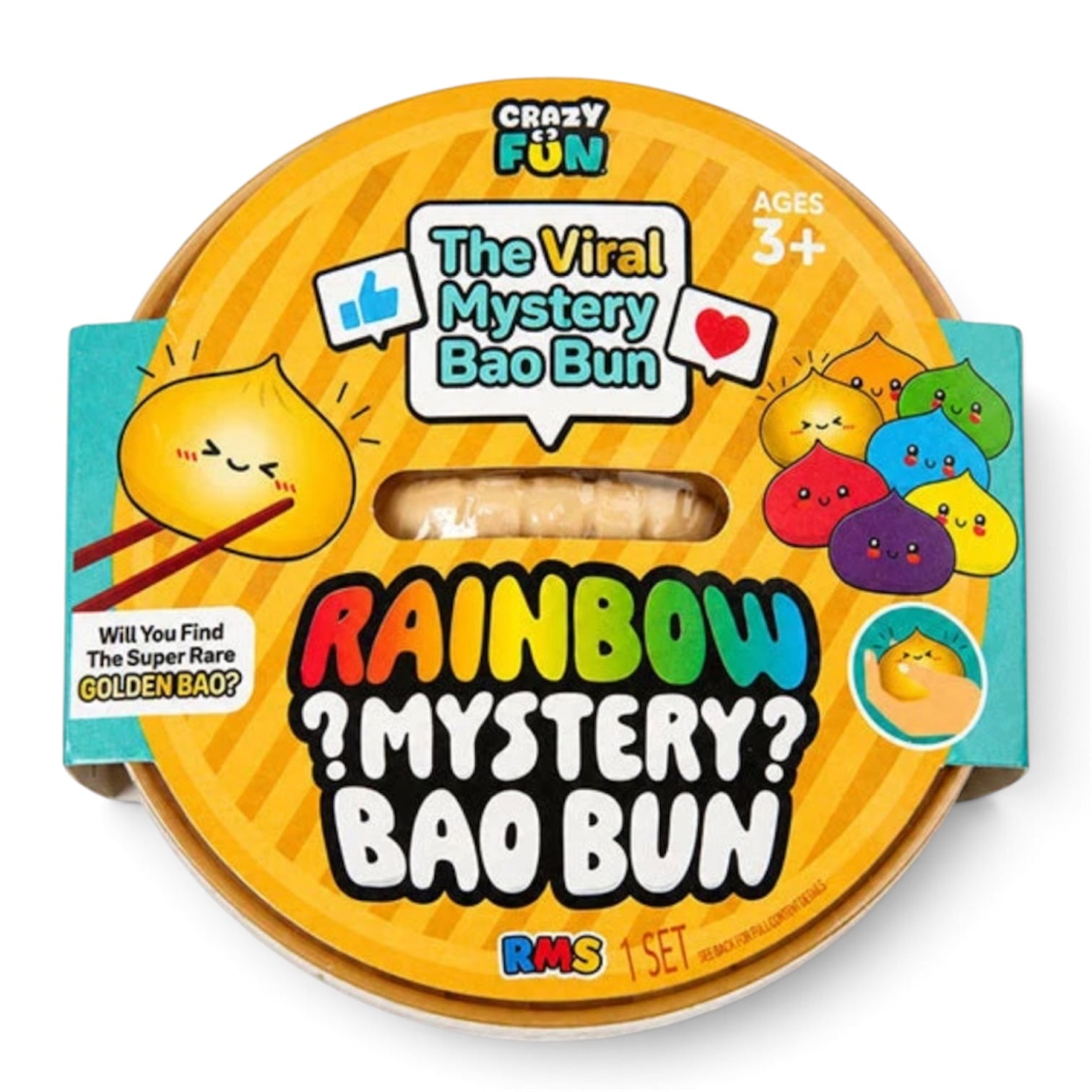 Rms® Crazy Fun™ Mystery- Rare
Rainbow Chase Dumpling