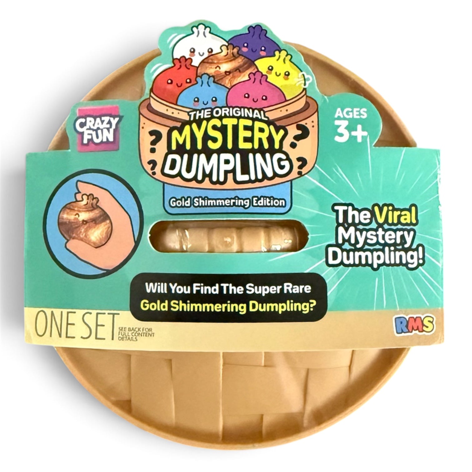 Rms® Crazy Fun™ 
Gold Shimmering Dumpling