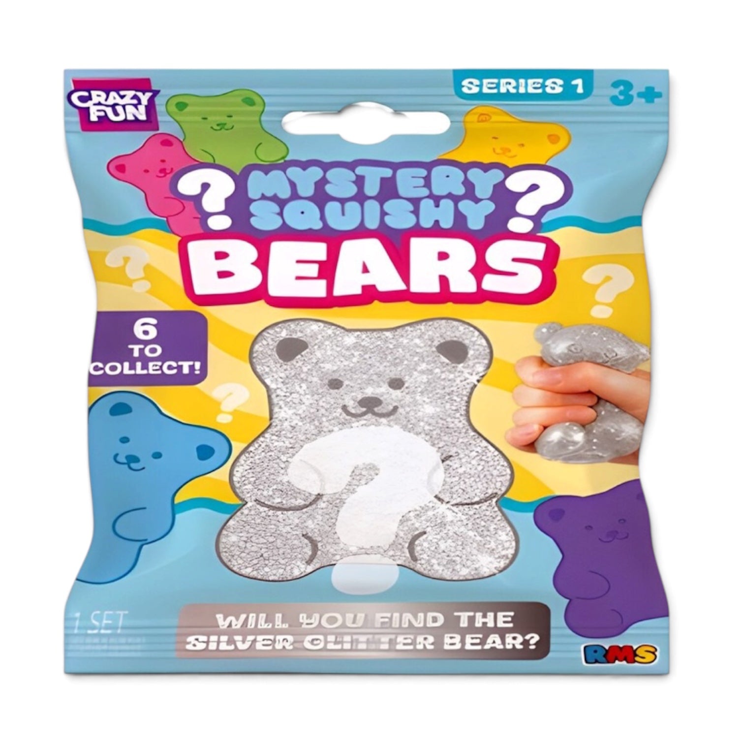 Preorder Vol. 5 | RMS® CrazyFun™ 
Mystery Squishy Teddy Bears 5”