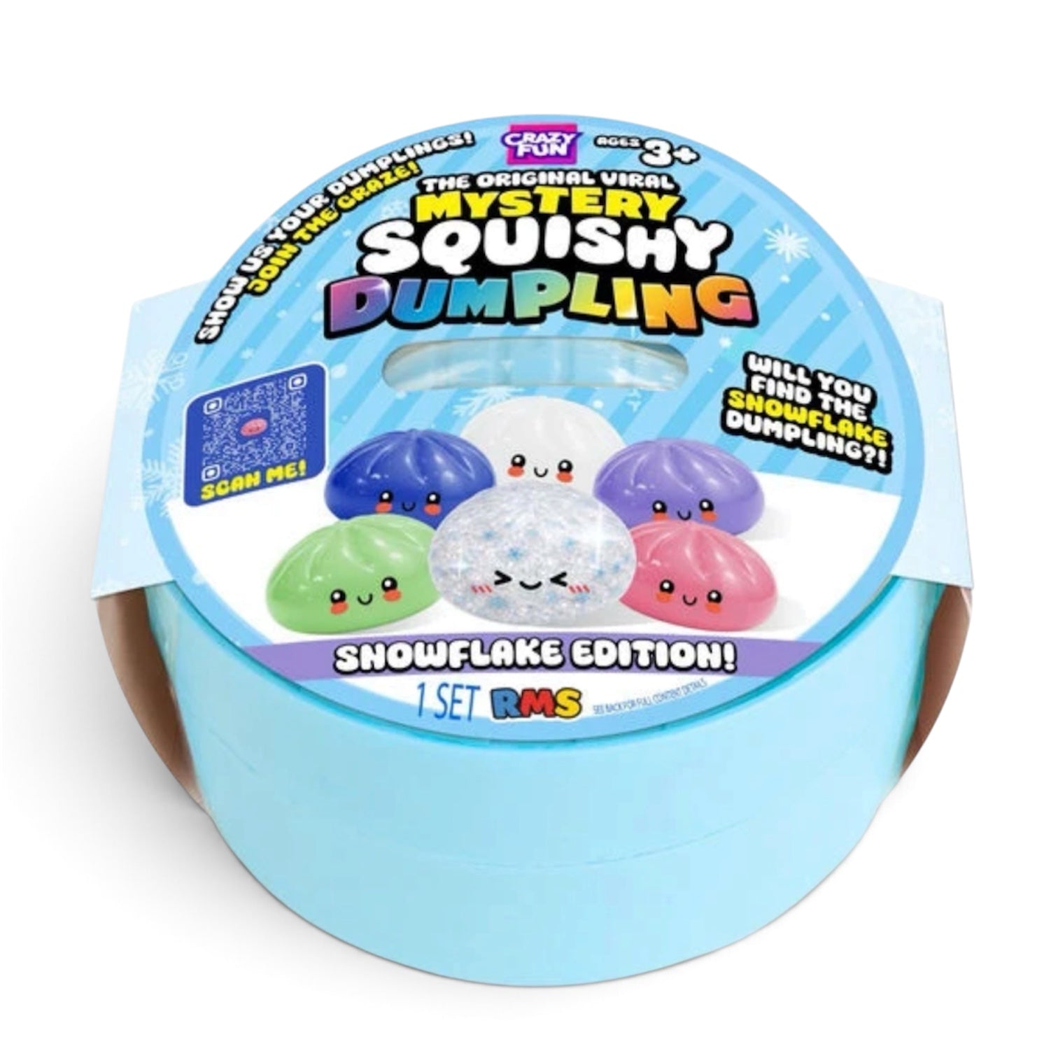 ON APPROACH Vol. 5 | RMS® Crazy Fun™ Snowflake Edition 3.5” Dumpling
