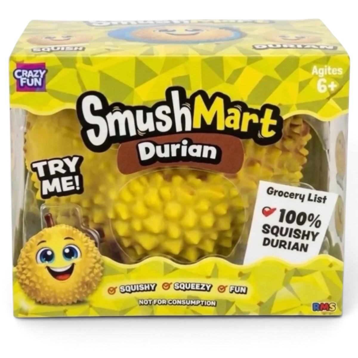 RMS® Crazy Fun™ Durian Jumbo Squishy
