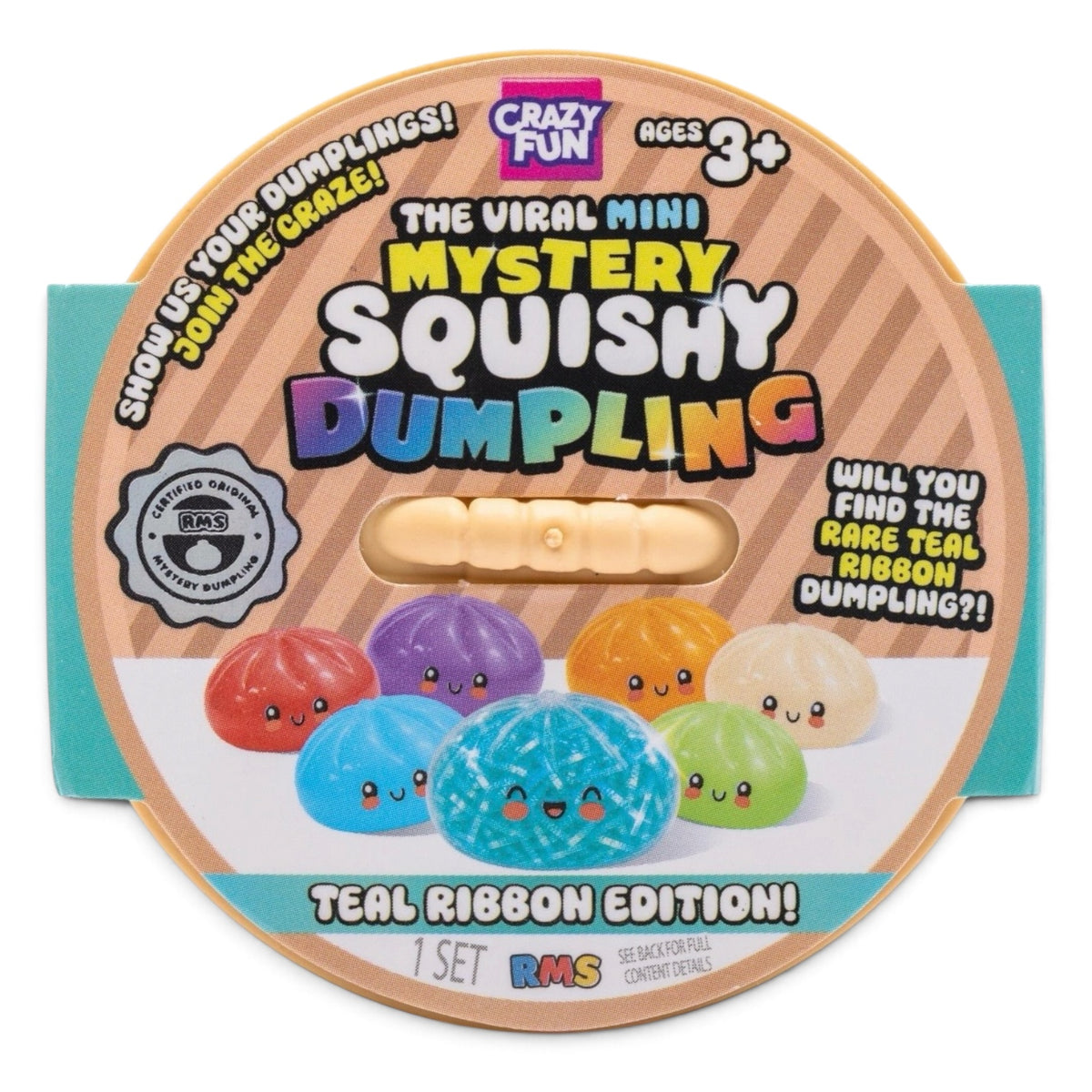 RMS® Crazy Fun™ Teal Ribbon Edition Mini Dumpling