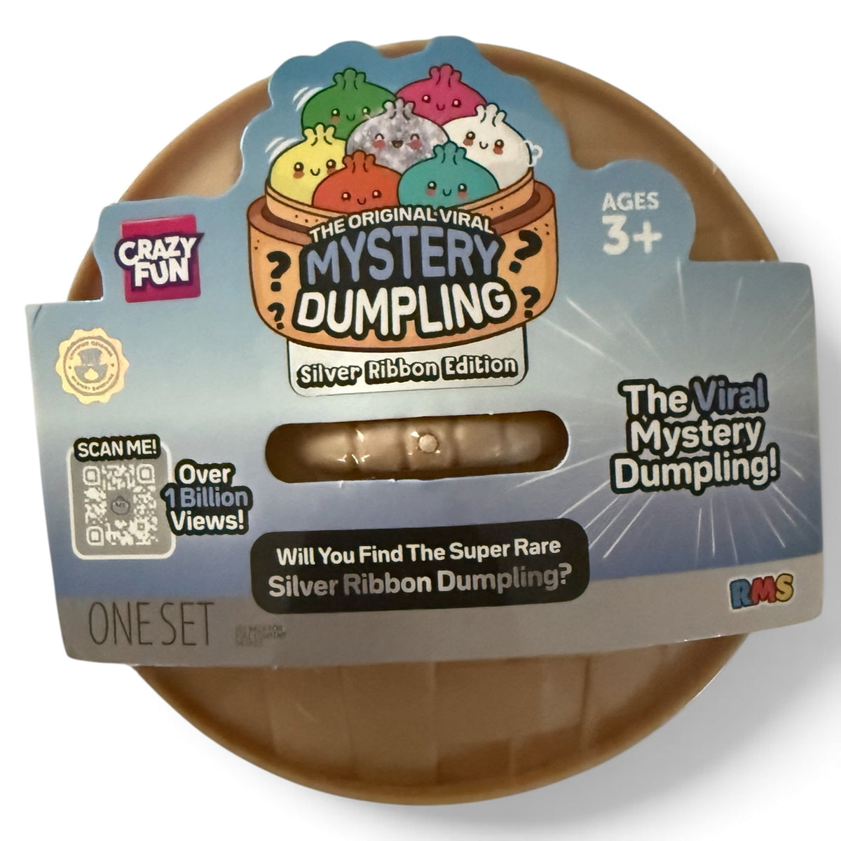 RMS® Crazy Fun™ Silver Ribbon Dumpling