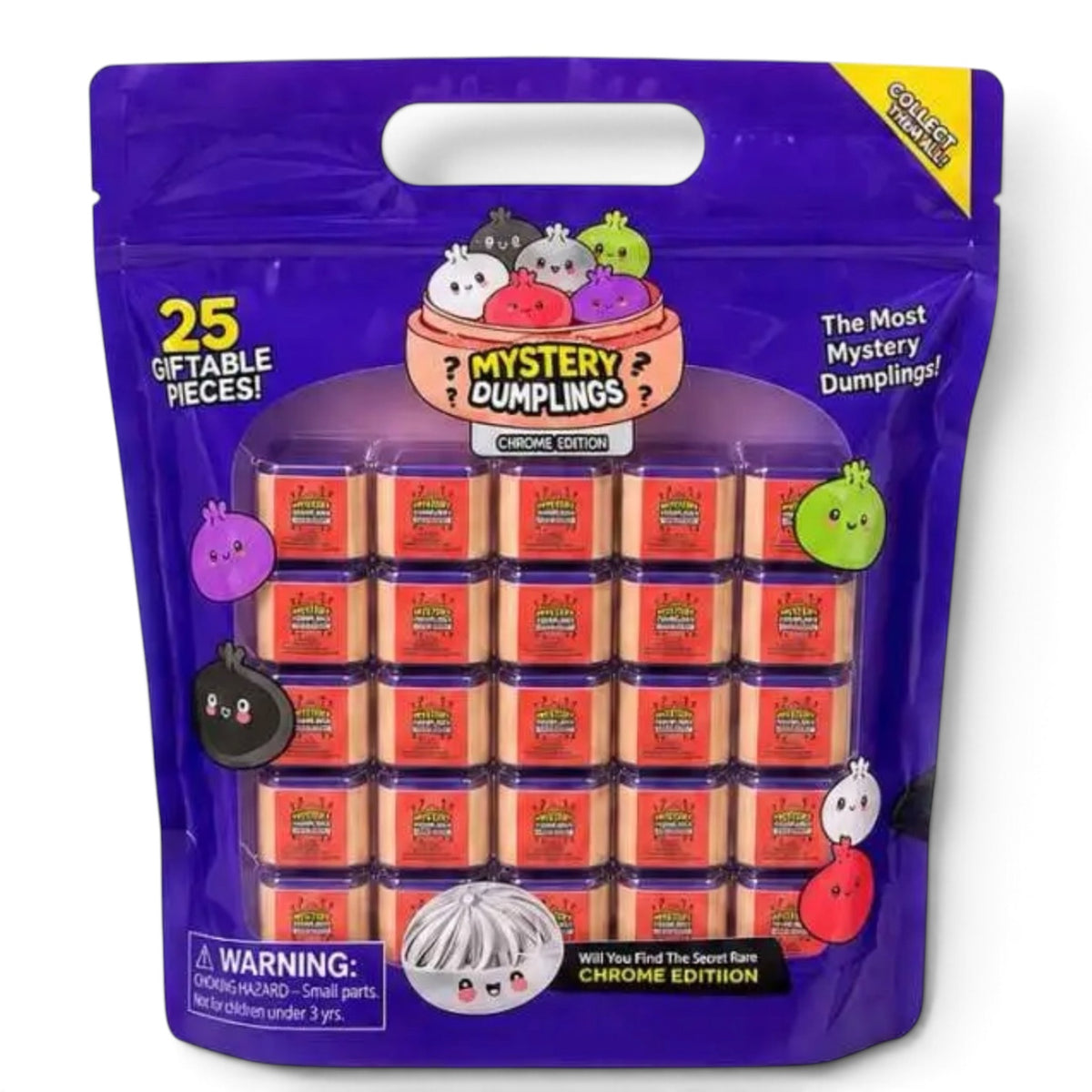 RMS® Crazy Fun™ Ultra Mini Chrome Dumpling 25 pack