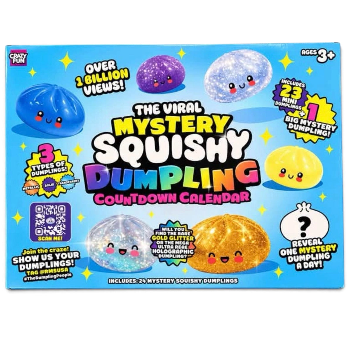 RMS® Crazy Fun™ Dumpling Advent Calendar