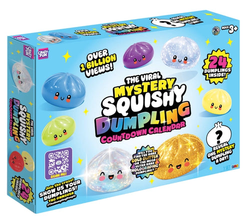 *SOLD OUT* Rms® Crazy Fun™ Dumpling Advent Squishy Calendar 2026 (50% Preorder Deposit)