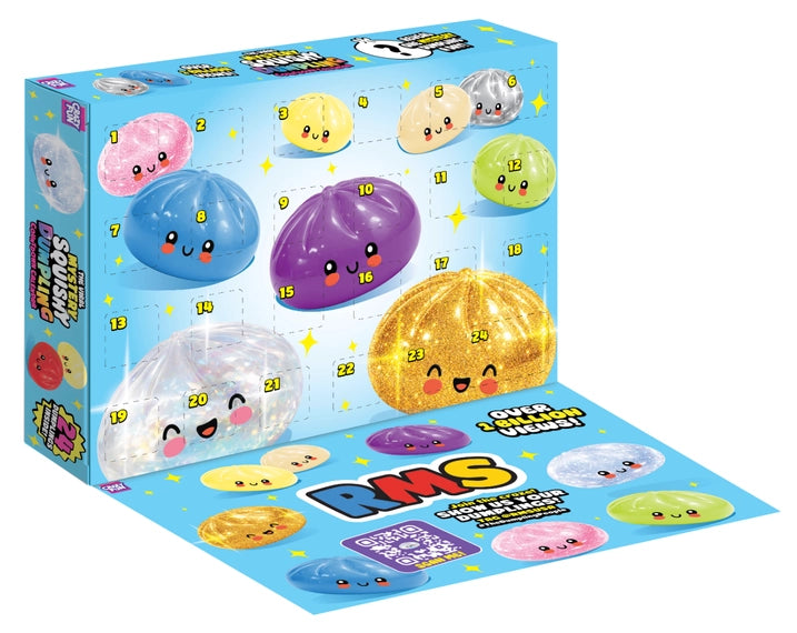 Rms® Crazy Fun™ Dumpling Advent Squishy Calendar 2026 (50% Preorder Deposit)