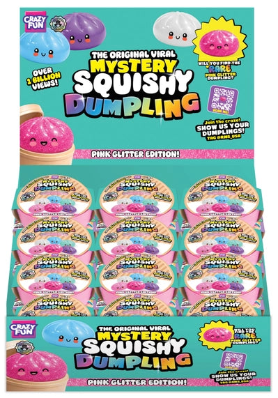 Rms® Crazy Fun™ Pink Mystery Glitter Bao Bun – Rare Chase ( 50% Preorder Deposit)